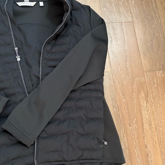 Peter Millar Black Quilted Vest Jacket - Picture 5 of 7